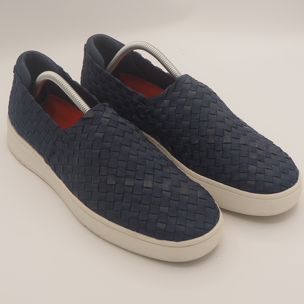 FitFlop Men's Rally x Duo Weave Slip On Shoes Sz 10 Boat Shoes Loafers